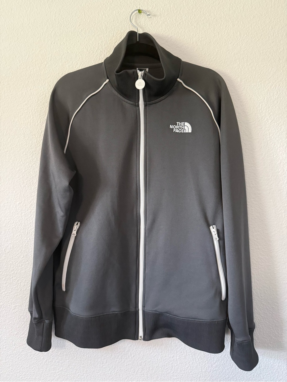 The North Face Men's Dark Gray Full-Zip Performance Jacket